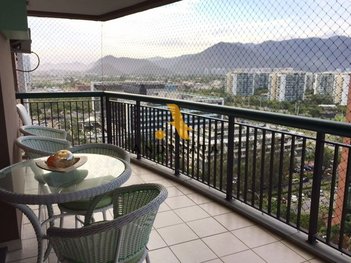 apartment em Praça Antônio Callado, Barra da Tijuca - Rio de Janeiro - RJ