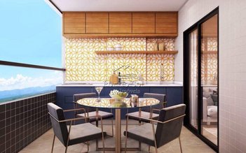apartment em Rua Salvador Molinari, Caiçara - Praia Grande - SP