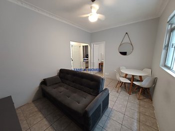 apartment em Rua Doutor Carvalho de Mendonça, Vila Belmiro - Santos - SP