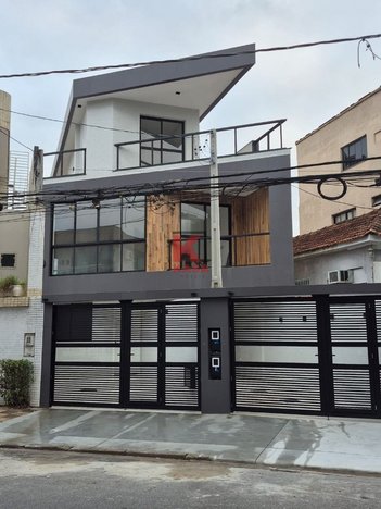 house em Rua Comendador Alfaia Rodrigues, Embaré - Santos - SP