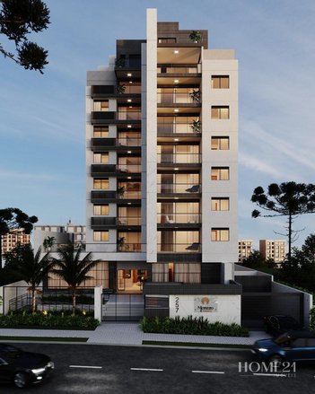 apartment em Rua Doutor Waldemiro Pereira, Capão Raso - Curitiba - PR