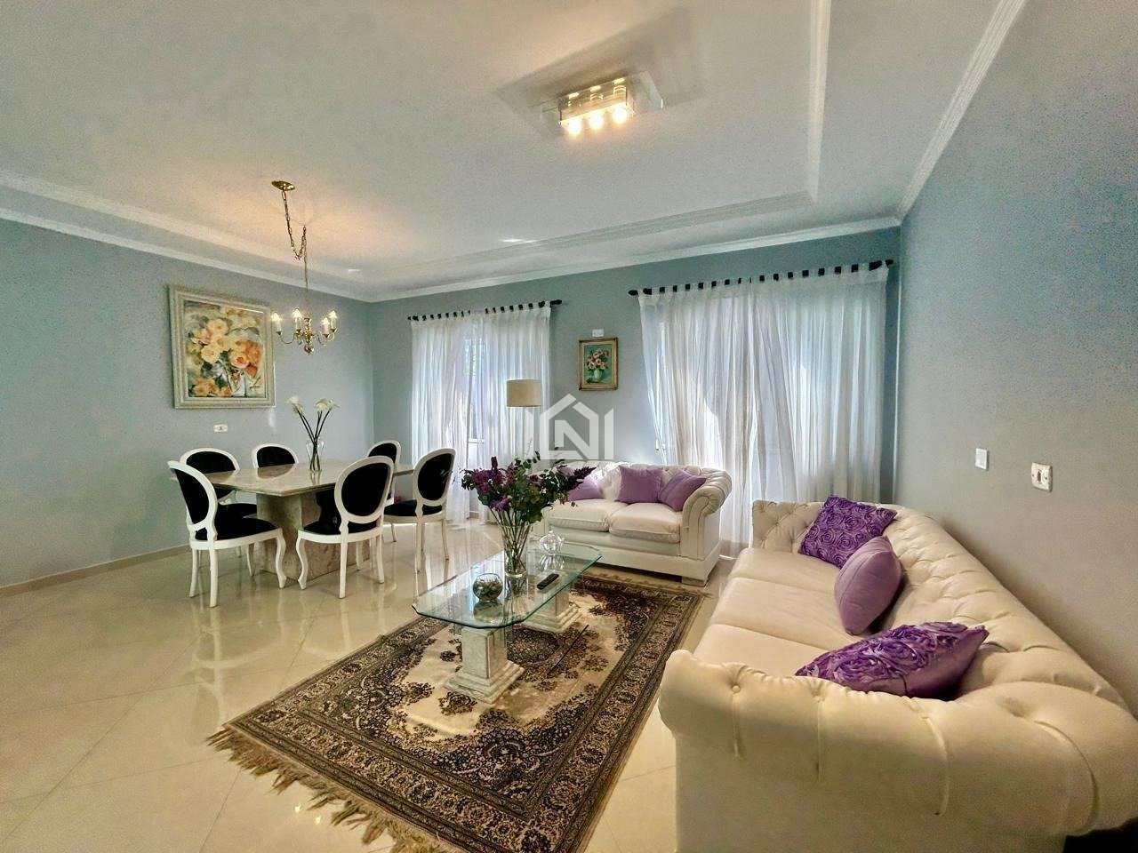 casa à venda no condominio Palm Hills - living