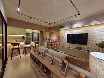 apartment em Rua Chile, Vila Cecchino - Americana - SP