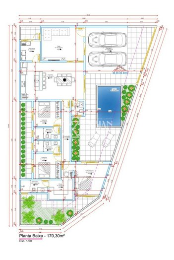 house em Rua Jerusalém, Residencial Canaã II - Rio Verde - GO
