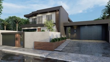house em Rua Padre Anchieta, América - Joinville - SC