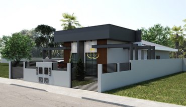 house em Rua Helmuth Fett, Potecas - São José - SC