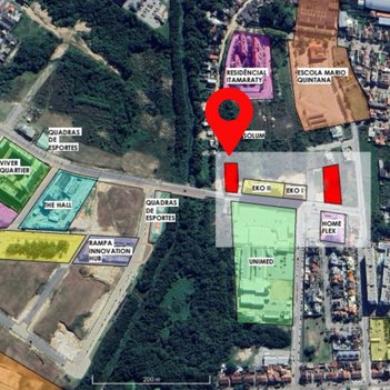 land_lot em Rua Paulo Aci Teixeira, Três Vendas - Pelotas - RS