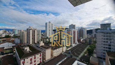 apartment em Rua Rui Barbosa, Canto do Forte - Praia Grande - SP