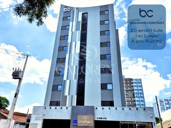 apartment em Rua Benjamin Constant, Zona 07 - Maringá - PR