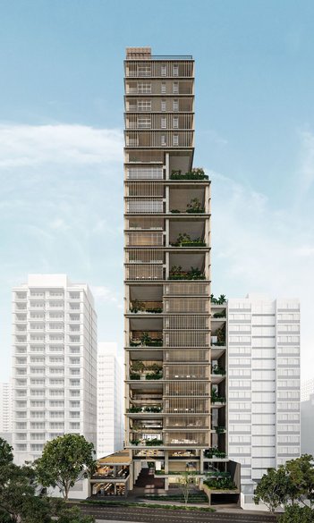 apartment em Rua Capote Valente, Pinheiros - São Paulo - SP