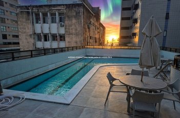 apartment em Rua Pereira da Costa, Pina - Recife - PE