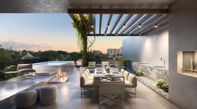 apartment em Rua João Américo de Oliveira, Hugo Lange - Curitiba - PR