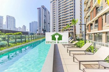 apartment em Praça Presidente Camille Chamoun, Brooklin Novo - São Paulo - SP