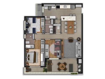 apartment em Avenida Onze de Junho, Vila Clementino - São Paulo - SP
