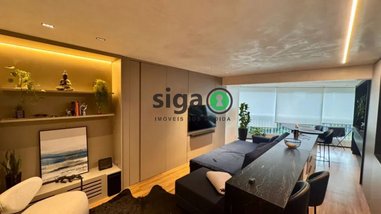 apartment em Rua Sansão Alves dos Santos, Cidade Monções - São Paulo - SP