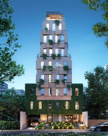 apartment em Alameda Princesa Izabel, São Francisco - Curitiba - PR