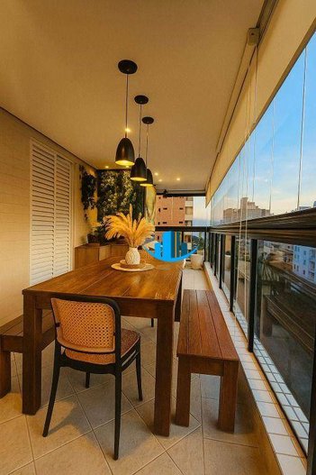 apartment em Avenida Doutor Bernardino de Campos, Gonzaga - Santos - SP