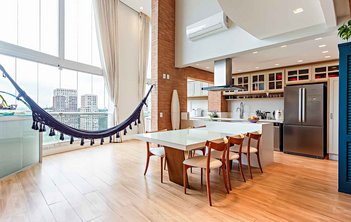 apartment em Rua Sansão Alves dos Santos, Cidade Monções - São Paulo - SP