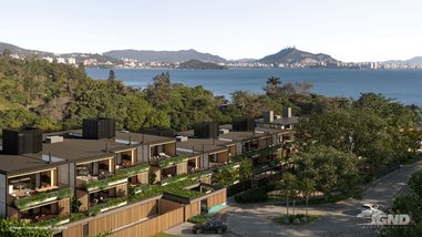 apartment em Estrada Haroldo Soares Glavan, Cacupé - Florianópolis - SC