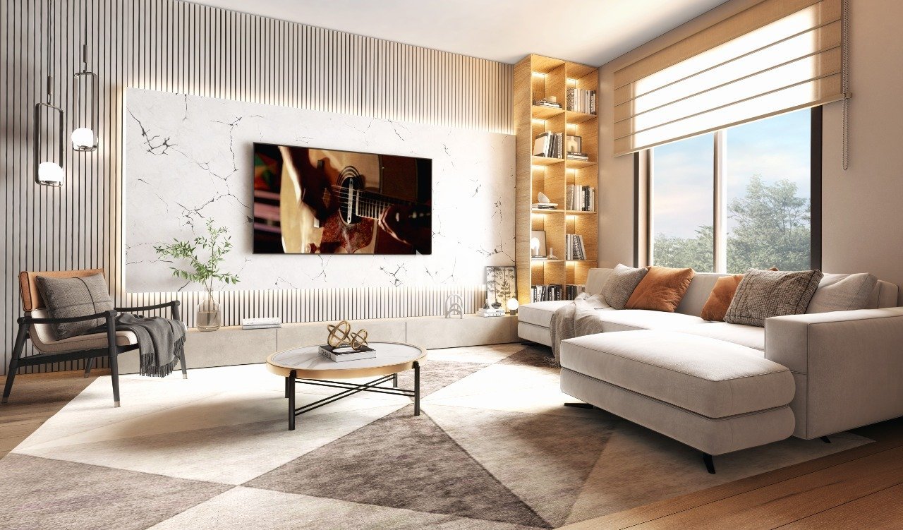 casa a venda no condominio arandu residencial - sala de estar