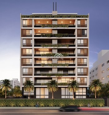 apartment em Rua Eça de Queiroz, Ahú - Curitiba - PR