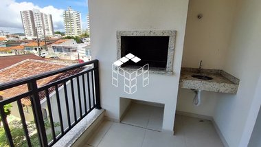 apartment em Rua Coronel Américo, Barreiros - São José - SC