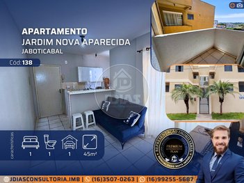 apartment em Rua Caetano Grillo, Jardim Nova Aparecida - Jaboticabal - SP