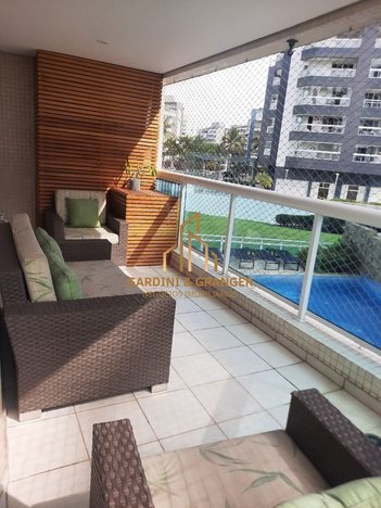 apartment em Avenida de São Lourenço, Riviera de São Lourenço - Bertioga - SP