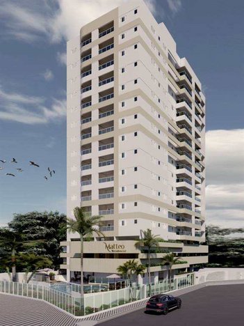 apartment em Avenida Governador Mario Covas Junior, Centro - Mongaguá - SP