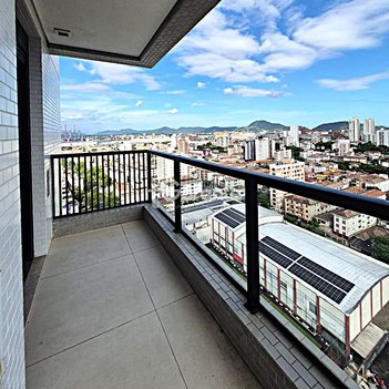 apartment em Rua Arabutan, Aparecida - Santos - SP