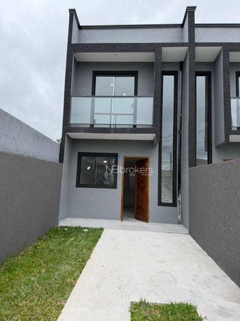 house em Rua Professor Ataliba Simas Moreira, Campo de Santana - Curitiba - PR