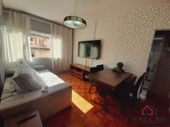 apartment em Rua Newton Prado, José Menino - Santos - SP