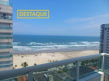 apartment em Rua Pedro Álvarez Cabral, Aviação - Praia Grande - SP