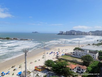 apartment em Avenida Marechal Deodoro da Fonseca, Pitangueiras - Guarujá - SP
