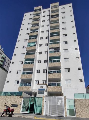 apartment em Praça Antonio Macedo Ferreira Morgado, Ocian - Praia Grande - SP
