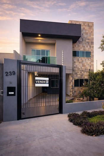 house em Rua Eduardo Rodolfo Polsac, Jardim Kakogawa - Maringá - PR
