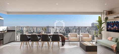 apartment em Rua Nelson Gama de Oliveira, Vila Andrade - São Paulo - SP