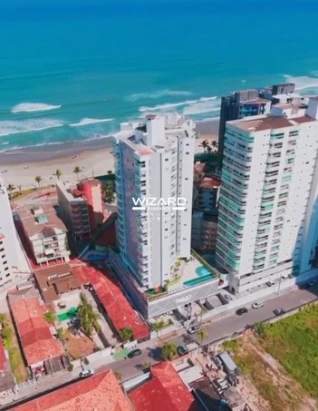 apartment em Avenida Juscelino Kubitschek de Oliveira, Caiçara - Praia Grande - SP