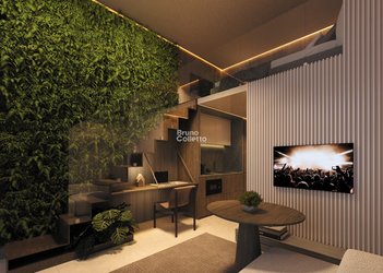 apartment em Rua Amintas de Barros, Centro - Curitiba - PR