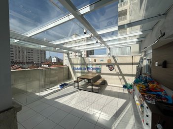 apartment em Rua Doutor Arnaldo de Carvalho, Campo Grande - Santos - SP