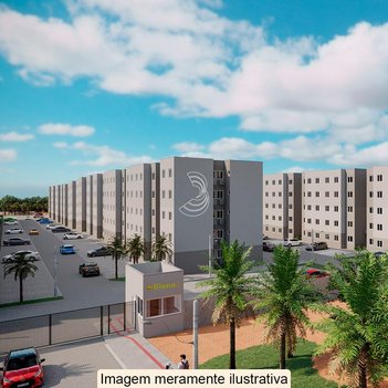 apartment em Rua Um, Fragata - Pelotas - RS