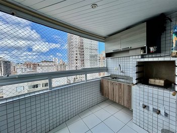 apartment em Praça Doutor Waldyr Cipriani, Guilhermina - Praia Grande - SP