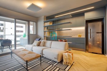 apartment em Avenida Rouxinol, Indianópolis - São Paulo - SP