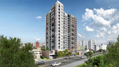 apartment em Avenida Doutor Antônio Álvaro, Vila Assunção - Santo André - SP