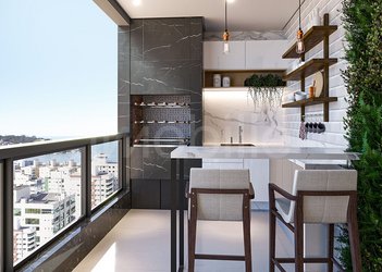 apartment em Rua 122, Centro - Itapema - SC