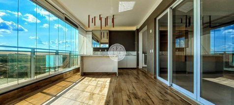 apartment em Alameda Eduardo Campos, Residencial Morro do Ipê - Ribeirão Preto - SP