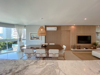 apartment em Delfim Mário de Pádua Peixoto, Praia Brava de Itajaí - Itajaí - SC