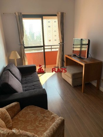 apartment em Rua Sansão Alves dos Santos, Cidade Monções - São Paulo - SP