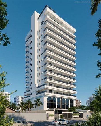 apartment em Rua Antonio Rodrigues Maneira, Ocian - Praia Grande - SP