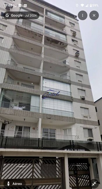 apartment em Rua México, Guilhermina - Praia Grande - SP